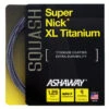 Ashaway SuperNick XL Ti 17 1.25mm Squash Set -Racket Pro Shop ashaway super nick xl ti 17 squash set silver 33737 09311.1698769951