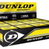 Dunlop Pro Double Yellow Dot Squash Balls 12 Pack -Racket Pro Shop dunlop pro squash balls 12 pack 09150 46046.1698769713