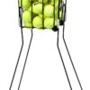 Gamma Hi Rise 75 With Wheels Ball Basket -Racket Pro Shop gamma hi rise 75 with wheels ball basket black 43513 20894.1706549722