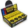 Karakal Double Yellow Dot Squash Balls 12 Pack -Racket Pro Shop karakal double yellow dot squash balls 12 pack 51398 80895.1698770662
