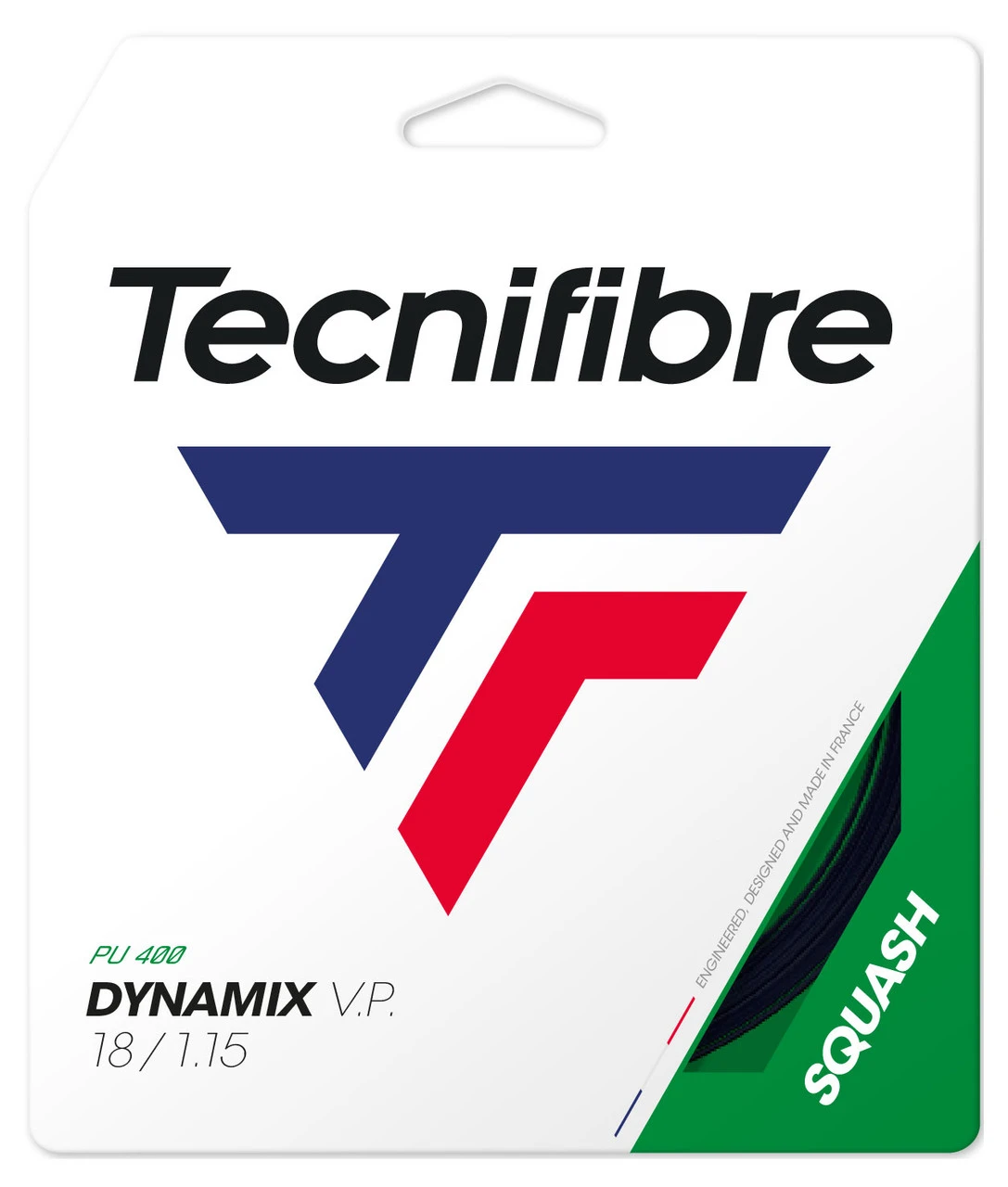 Tecnifibre Dynamix VP 18 1.15mm Squash Set 3 Tecnifibre Dynamix VP 18 1.15mm Squash Set