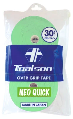 Toalson Neo Quick Overgrip 30 Pack -Racket Pro Shop toalson neo quick overgrip 30 pack green 21894 94300.1698772936