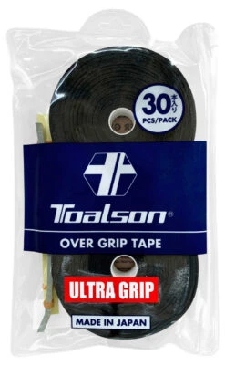 Toalson Ultra Overgrip 30 Pack -Racket Pro Shop toalson ultra overgrip 30 pack black 44623 66885.1698771467