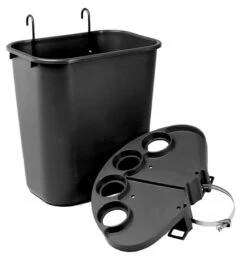 Tourna Tennis Court Tidy Bin -Racket Pro Shop tourna tennis court tidy bin black 98165 58233.1698771160