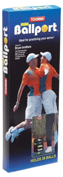 Tourna Ball Port Polypropylene 36 Ball Basket -Racket Pro Shop unique ball port polypropylene 36 ball basket 82652 55316.1706160112