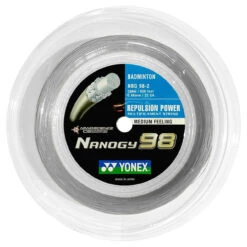 Yonex Nanogy 98 0.66mm Badminton 200M Reel -Racket Pro Shop yonex nanogy 98 0 66mm badminton 200m reel silver 91956 94331.1698769919